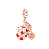 Charm Rosato Femme Storie in Argent RZLE085